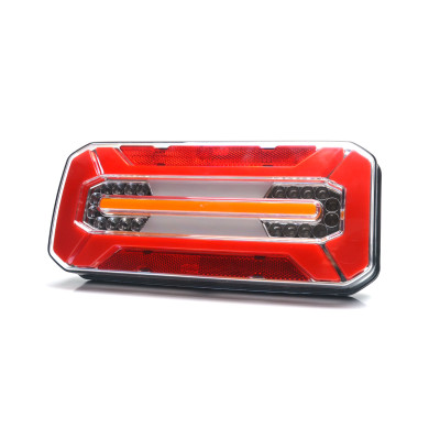 Lampa LED zespolona tylna 7 funkcji 12V-24V L/P z gniazdem 1299 DD WAS7
