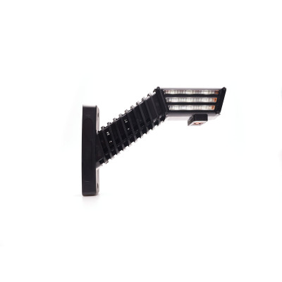 LED-Positionsleuchte LINKS mit Blinker 12–24 V 2555L SPOT, Arm 160 mm E20 ECE