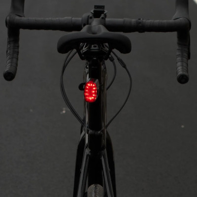 Zestaw lamp rowerowych przednia i tylna MICRO USB (BX14057)