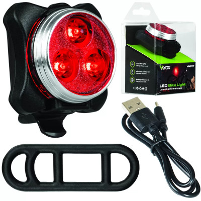 MICRO USB LED bicycle rear lamp