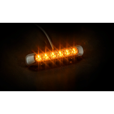 LED warning lamp yellow 12V-36V FT-200 LED DARK E9