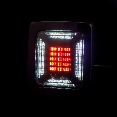 CUBE LED rear combination lamp with black frame LZD2876 E20